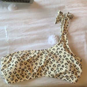 Cheetah print bikini top!